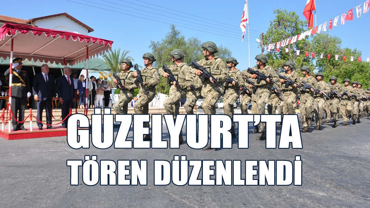 Güzelyurt’ta 20 Temmuz Barış Ve Özgürlük Bayramı Töreni…