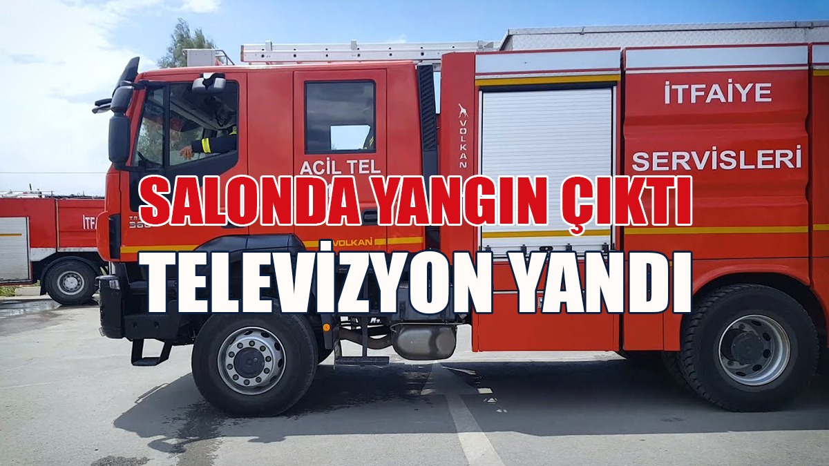 Gazimağusa’da Yangın