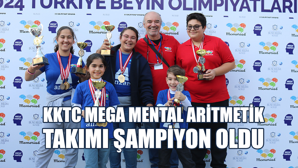 KKTC Takımı 6 Şampiyonluk Kupası Elde Etti