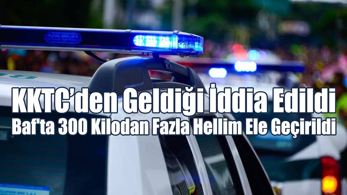 Baf'ta 300 Kilodan Fazla Hellim Ele Geçirildi