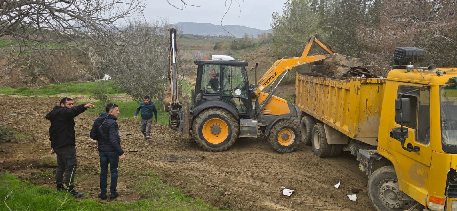 Amcaoğlu: Gönyeli Barajı’nda temizlik çalışması yapıldı