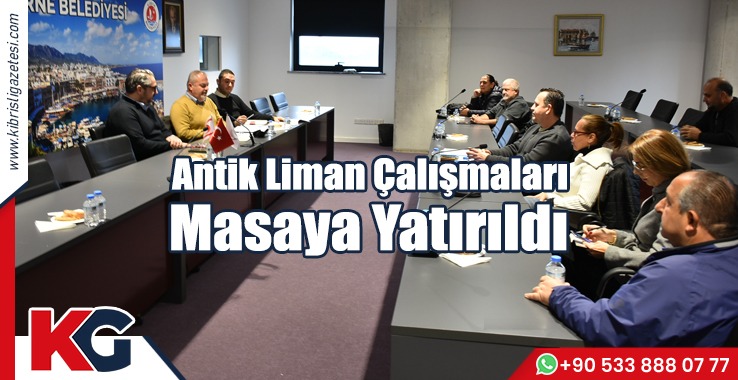 Antik Liman Çalışmaları Masaya Yatırıldı!