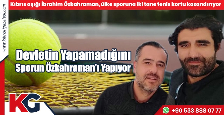 Gazioğlu: Devletin Yapamadığı Tesisi Sporun Özkahraman’ı Yapıyor