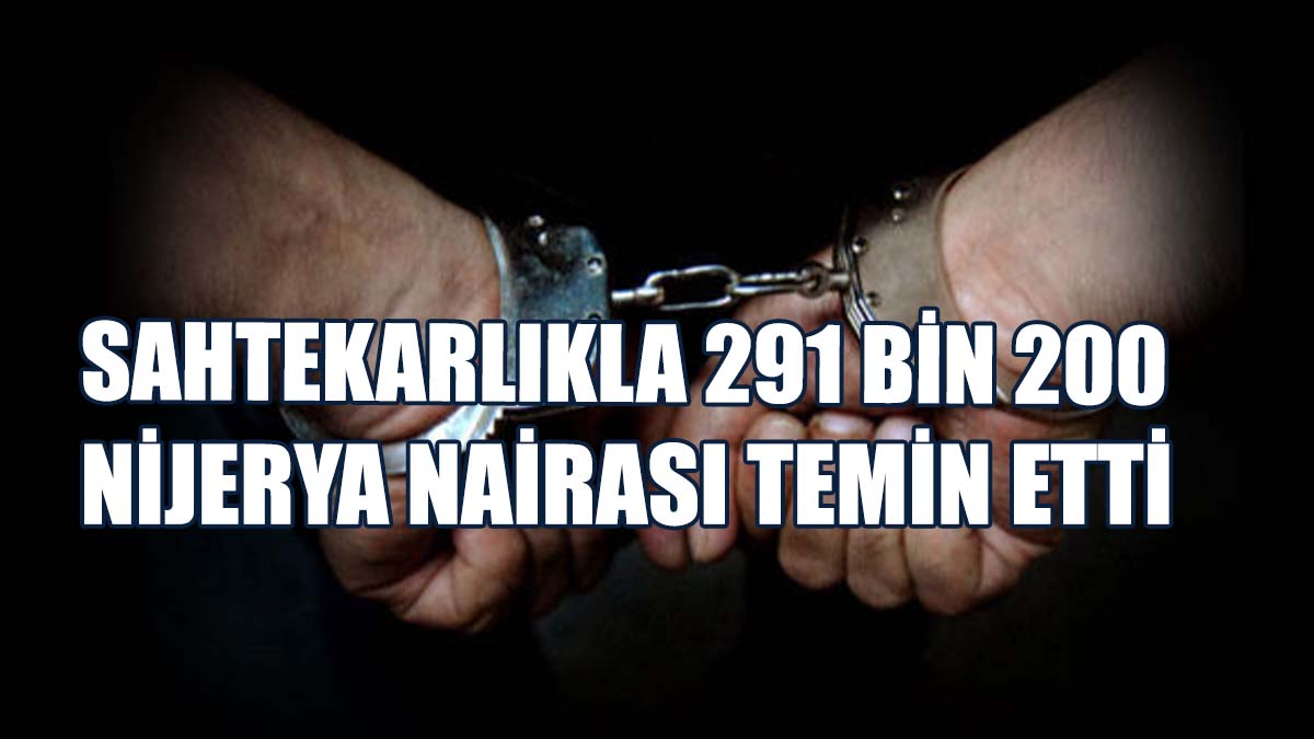 Sahte Belge Düzenleyen Şahıs Tutuklandı