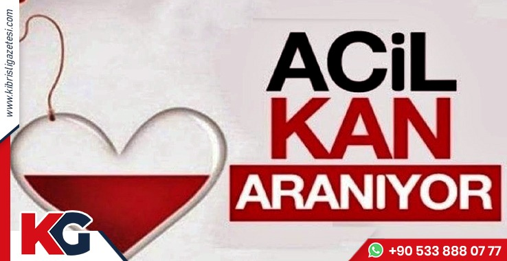Acil Kan Aranıyor!