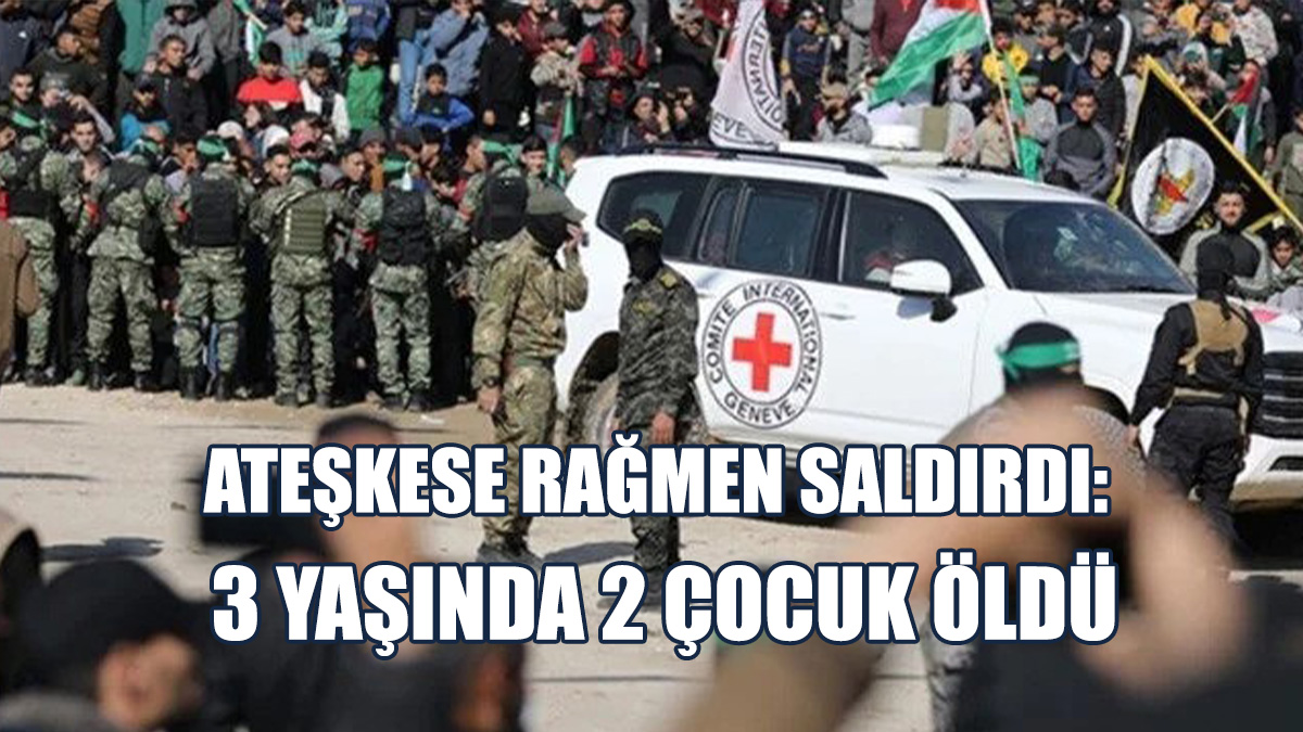 Ateşkese Rağmen İsrail'in Gazze'ye Saldırı Düzenledi