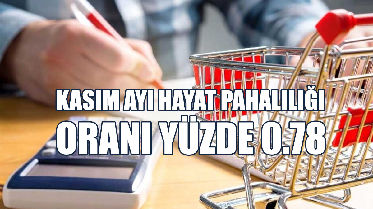 Kasım Ayı Hayat Pahalılığı Açıklandı