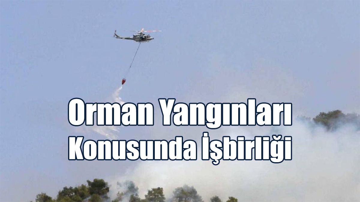 Güney Kıbrıs ile Ürdün arasında Orman Yangınları Konusunda İşbirliği
