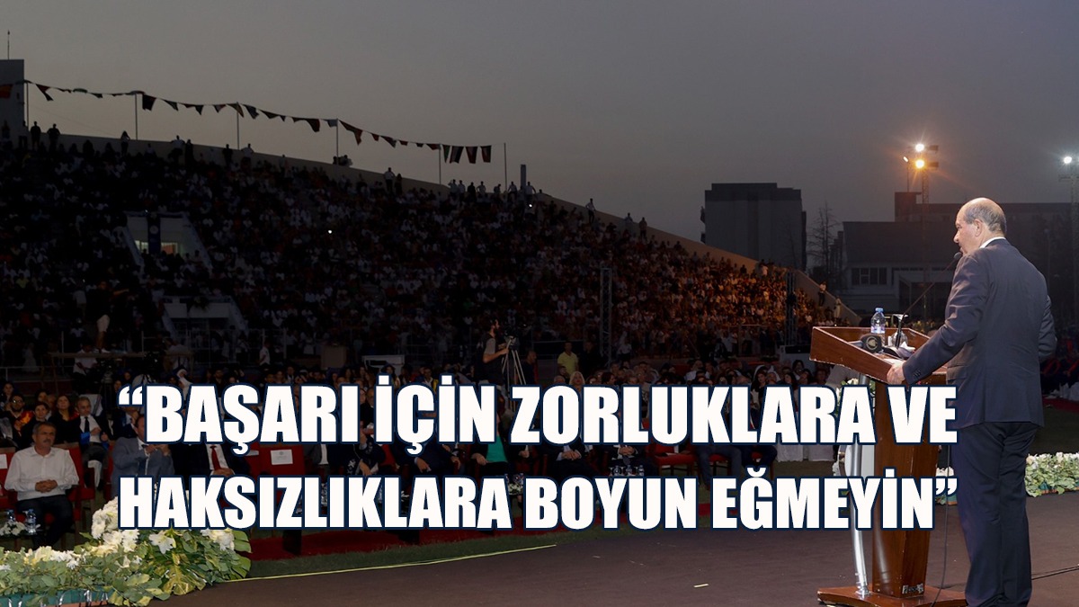 Tatar, DAÜ’nün Mezuniyet Törenine Katıldı
