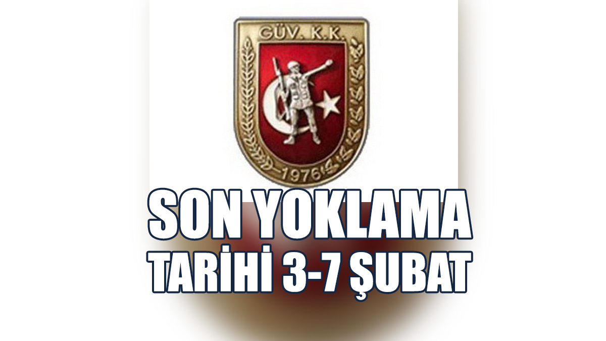 2007 Doğumluların Askerlik İçin Son Yoklama Tarihi Açıklandı