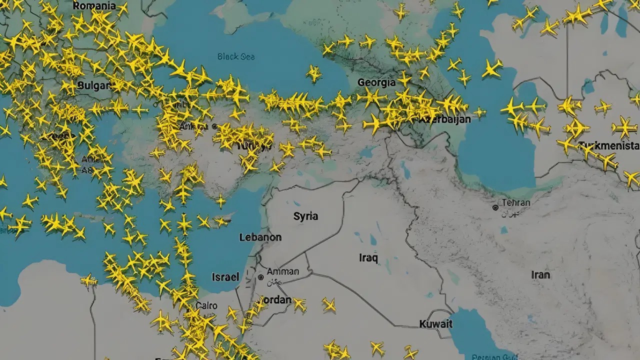 ABD ve İsrail'den İran'a ortak saldırı... Türk hava sahasında yoğunluk arttı!
