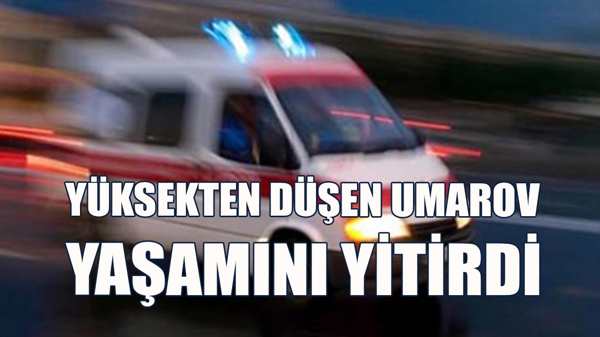 Yeniboğaziçi’nde İş Kazası Geçiren Şahıs Hayatını Kaybetti