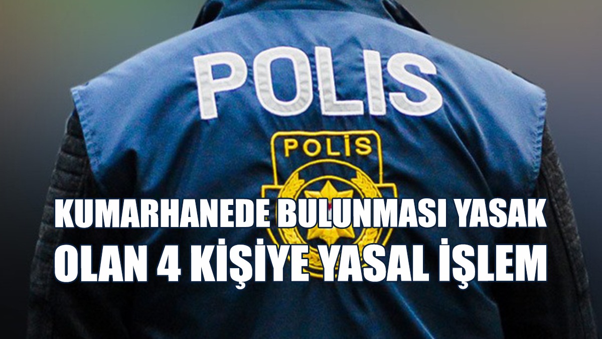 Polis Ekipleri Kumarhanelerde Denetim Gerçekleştirdi