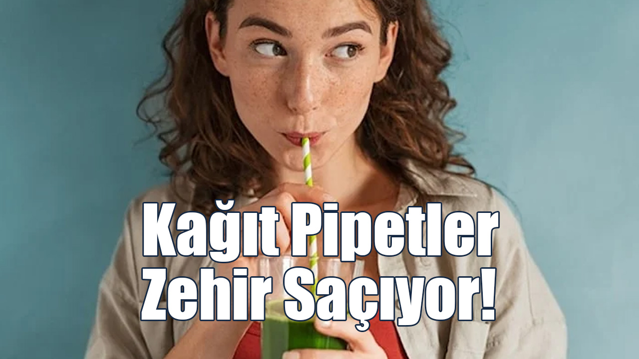 Kağıt Pipetler Zehir Saçıyor!
