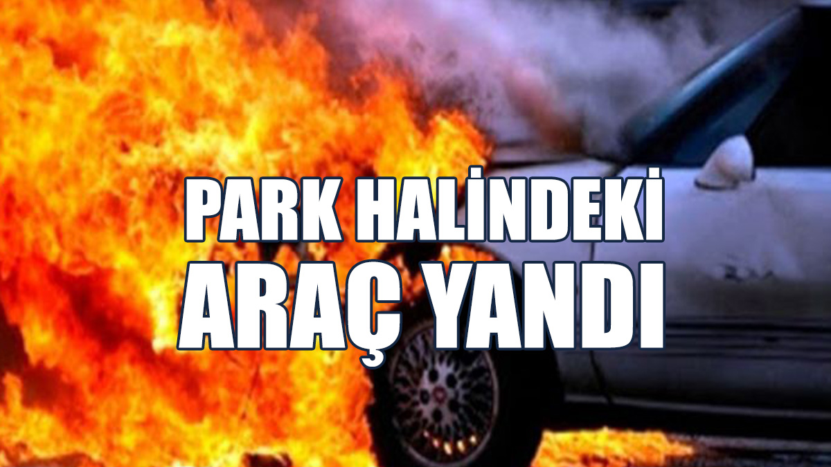 Girne'de Araç Yangını...