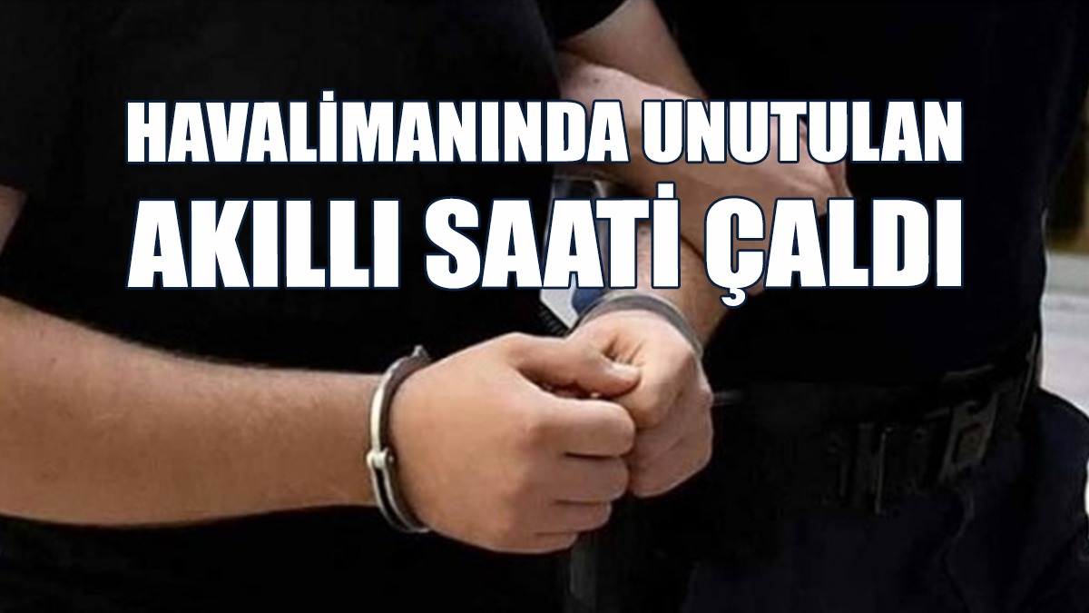 Ercan Havalimanı’nda Hırsızlık