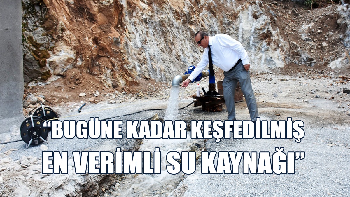 Ataoğlu, Çatalköy’de Keşfedilen Su Kaynağını İnceledi…