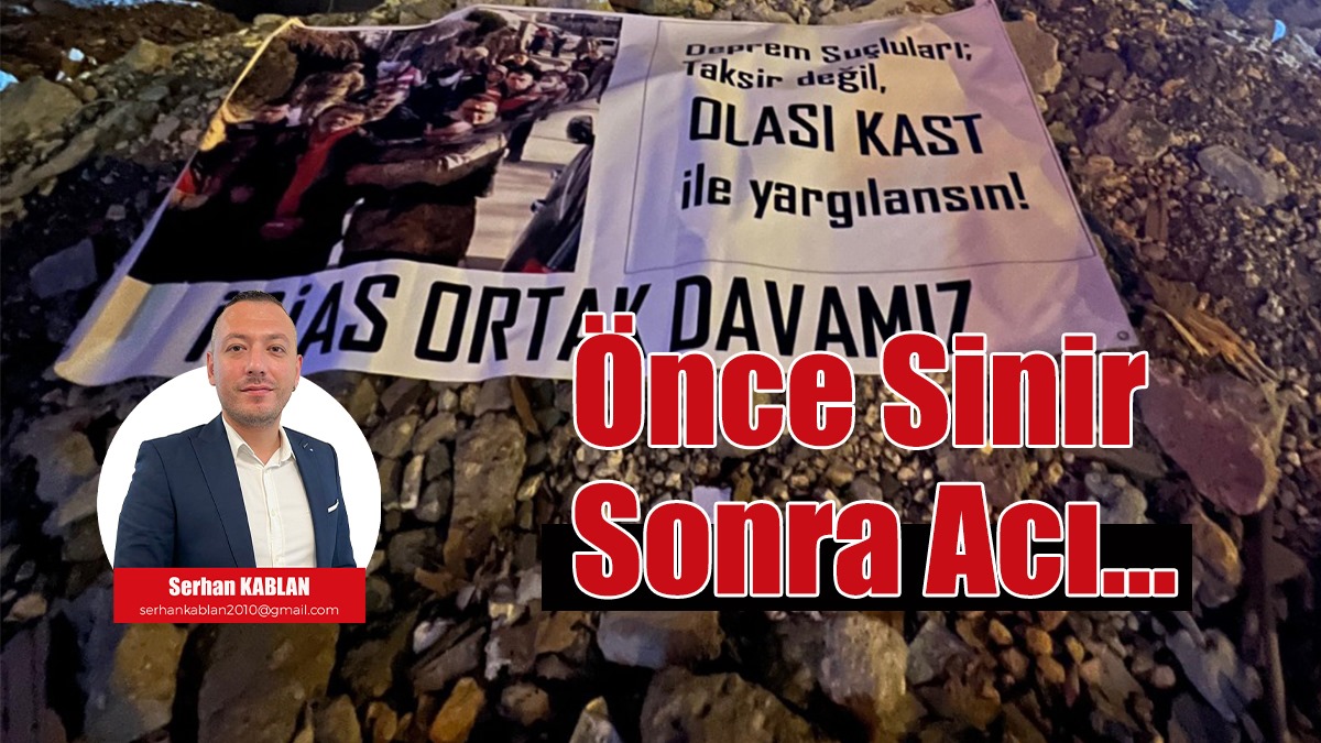 Önce Sinir, Sonra Acı…
