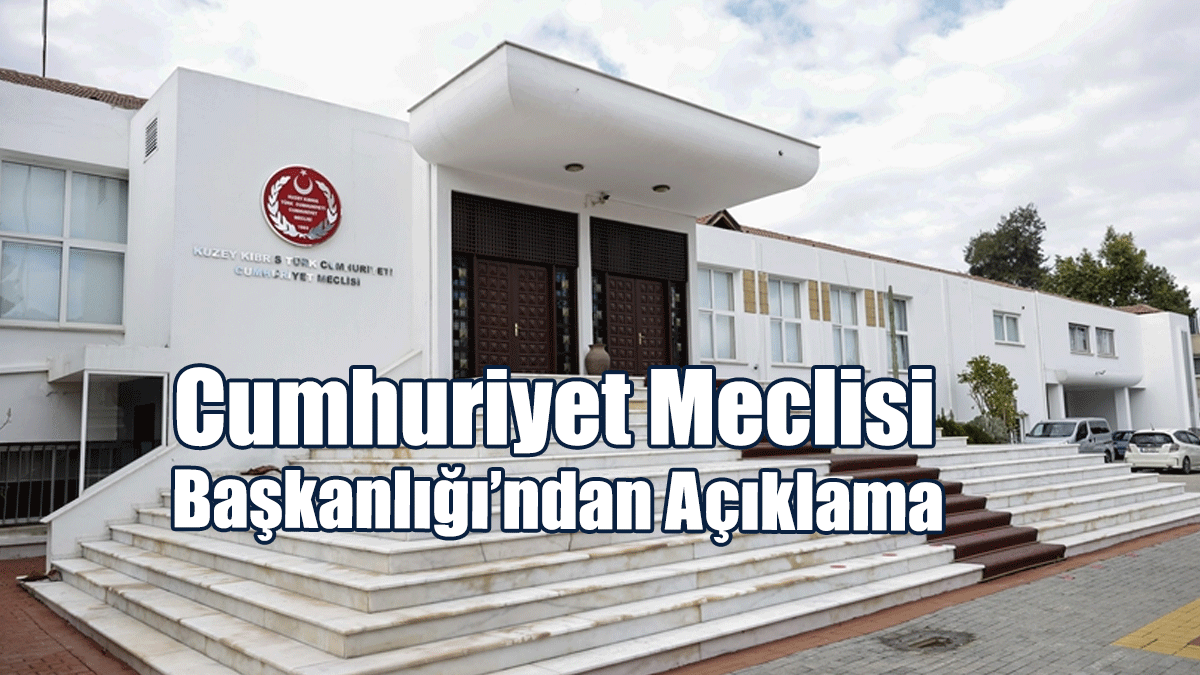 “O İfadeler Meclis Başkanı Töre’ye Ait Değil”