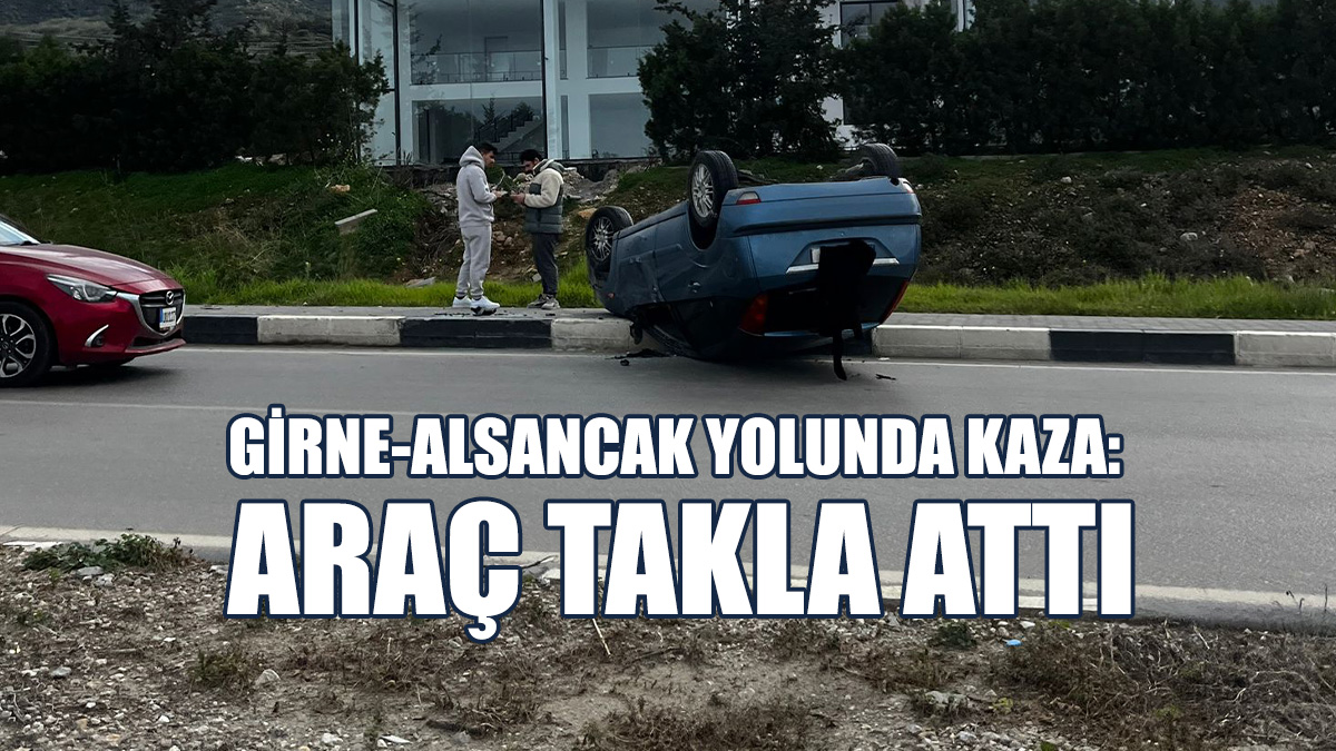 Kazada Şans Eseri Yaralanan Olmadı