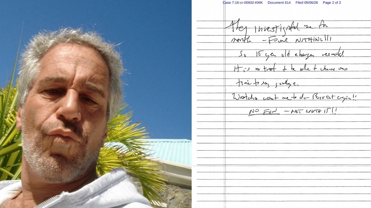 Epstein'ın "intihar notu" ortaya çıktı