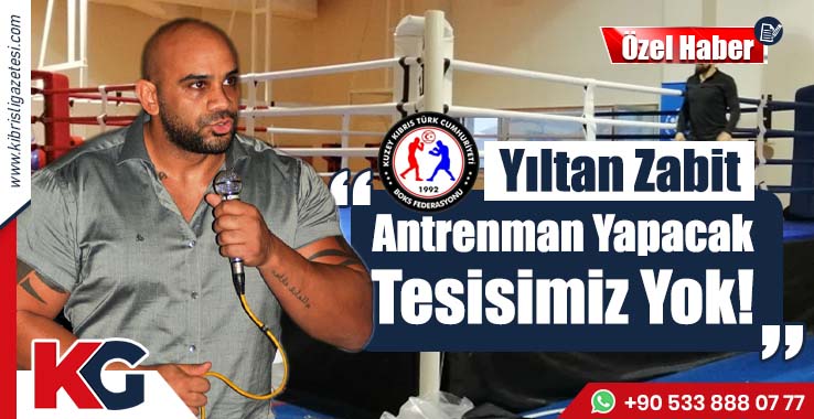 Yıltan Zabit: Antrenman Yapacak Yerimiz Yok!