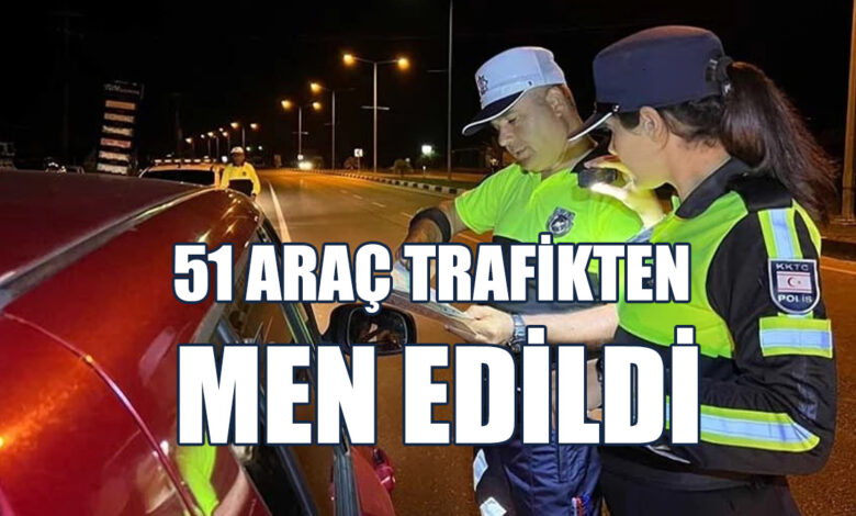 349 Sürücü Rapor Edildi
