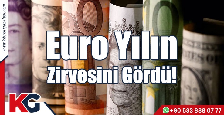 Euro yılın zirvesini gördü!