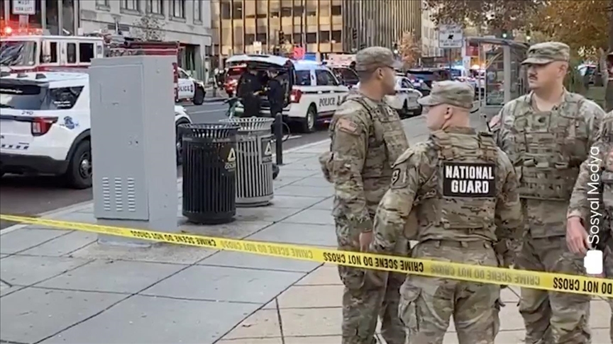 ABD'de Beyaz Saray yakınlarında 2 Ulusal Muhafız vuruldu