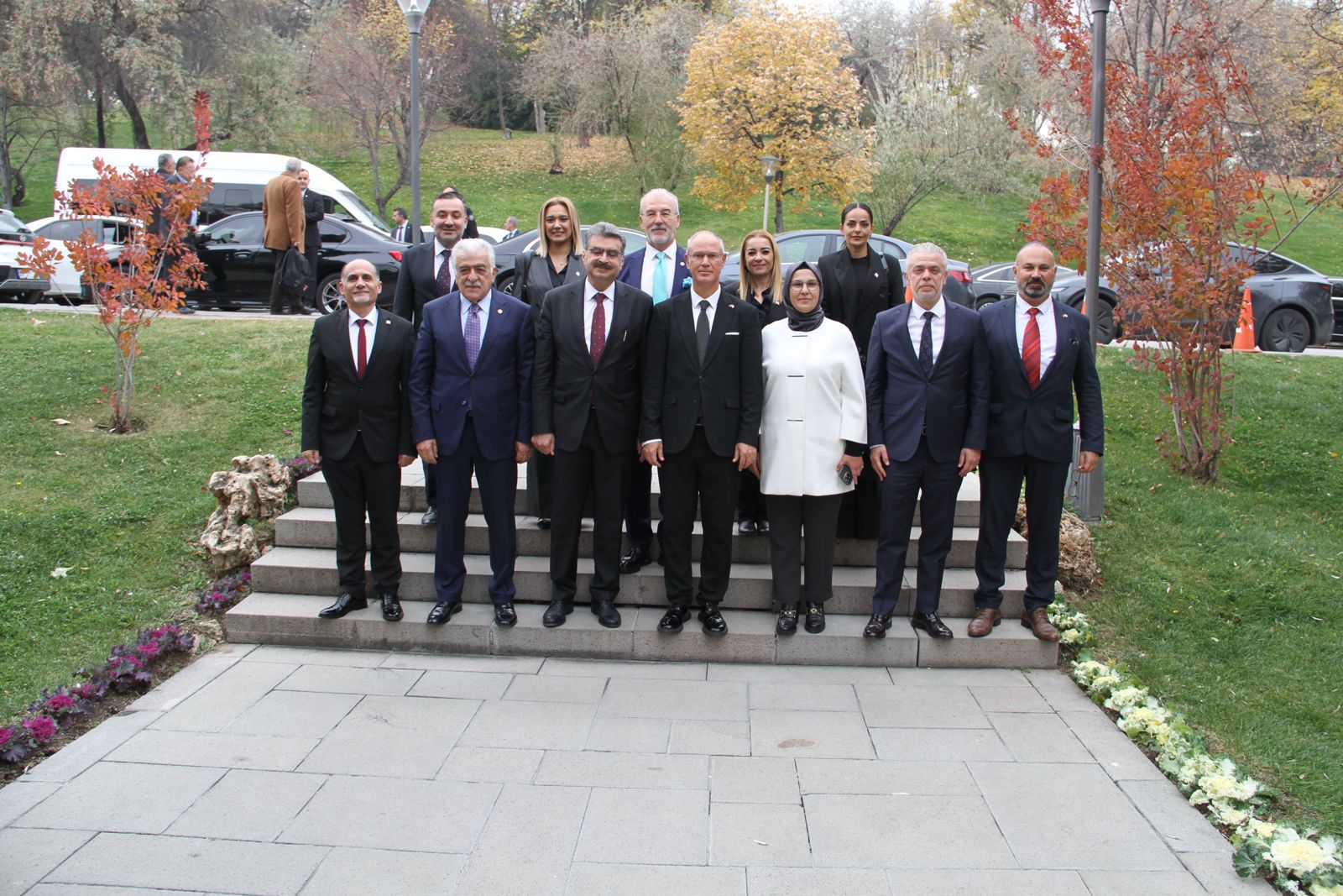 Hasipoğlu, Türkiye–KKTC Parlamentolar Arası Dostluk Grubu ve milletvekilleriyle bir araya geldi