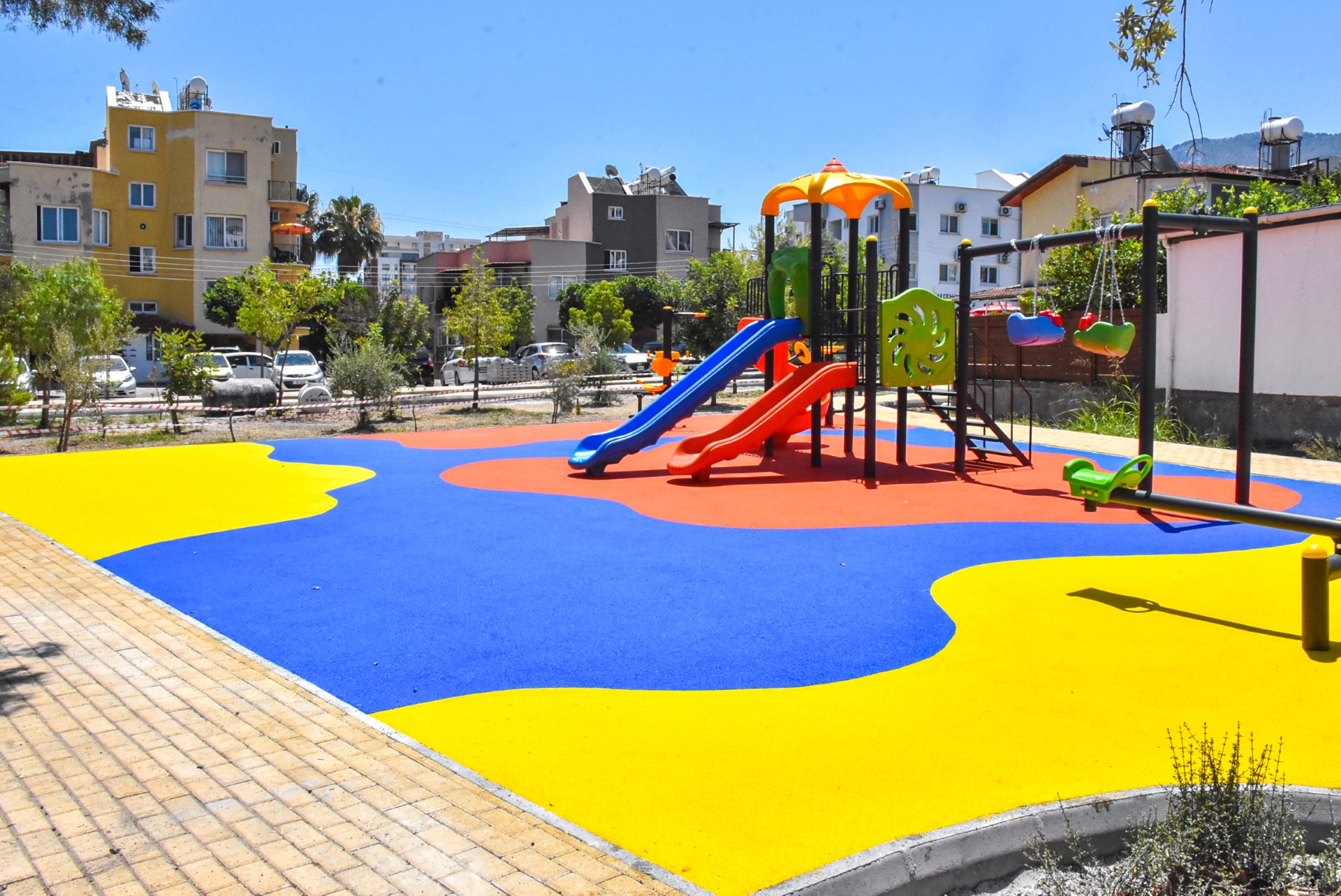 Atıl yeşil alana yeni çehre