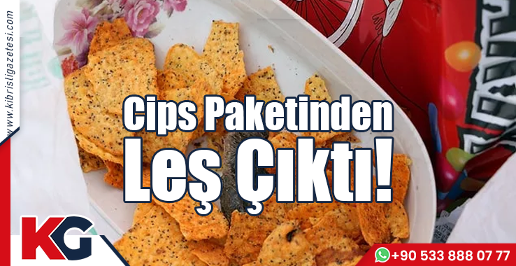 Cips Paketinden Leş Çıktı!