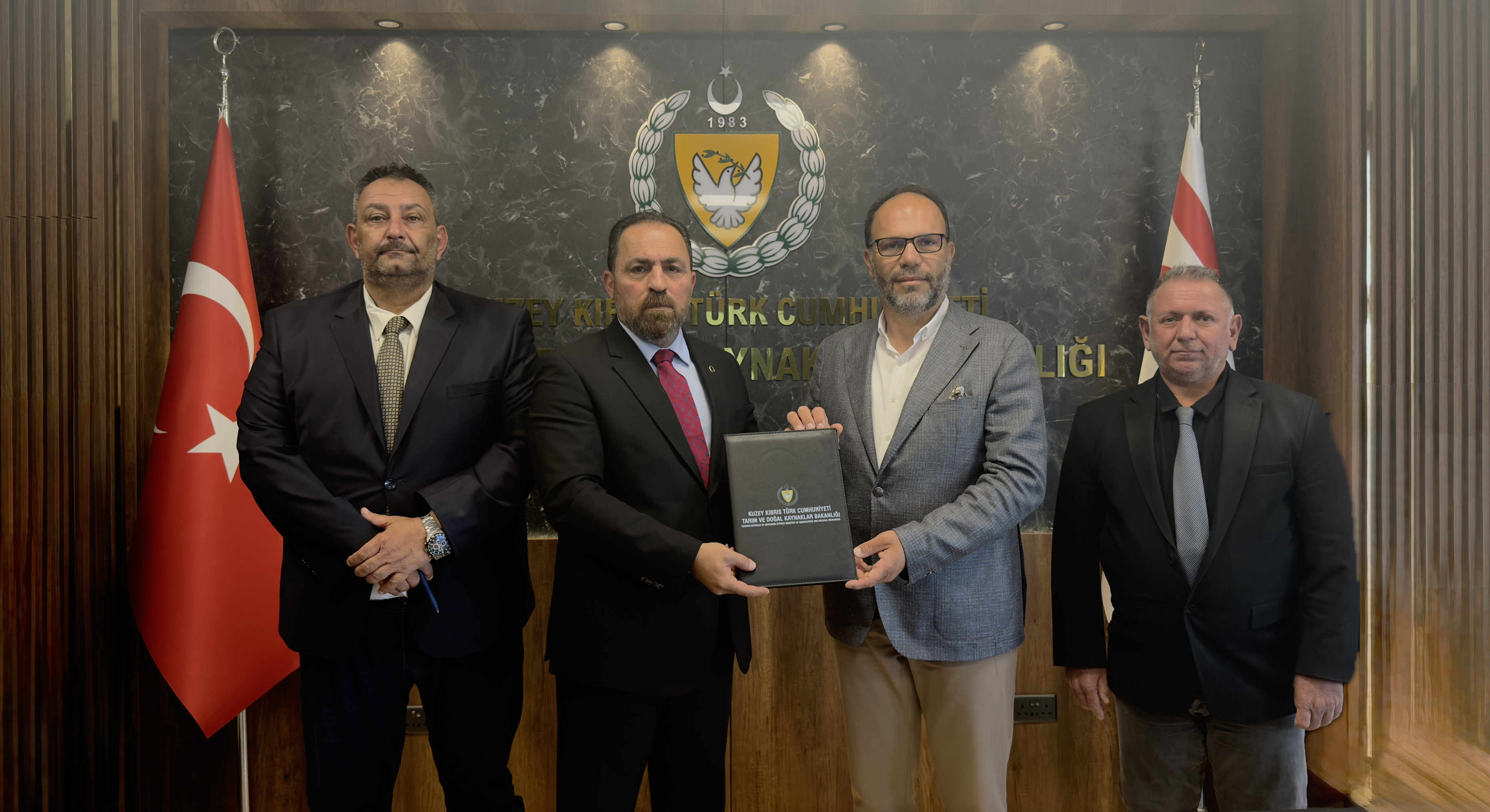 Tarım Bakanlığı ile İskele Belediyesi Mersinlik su şebekesi için iş birliği yapıyor