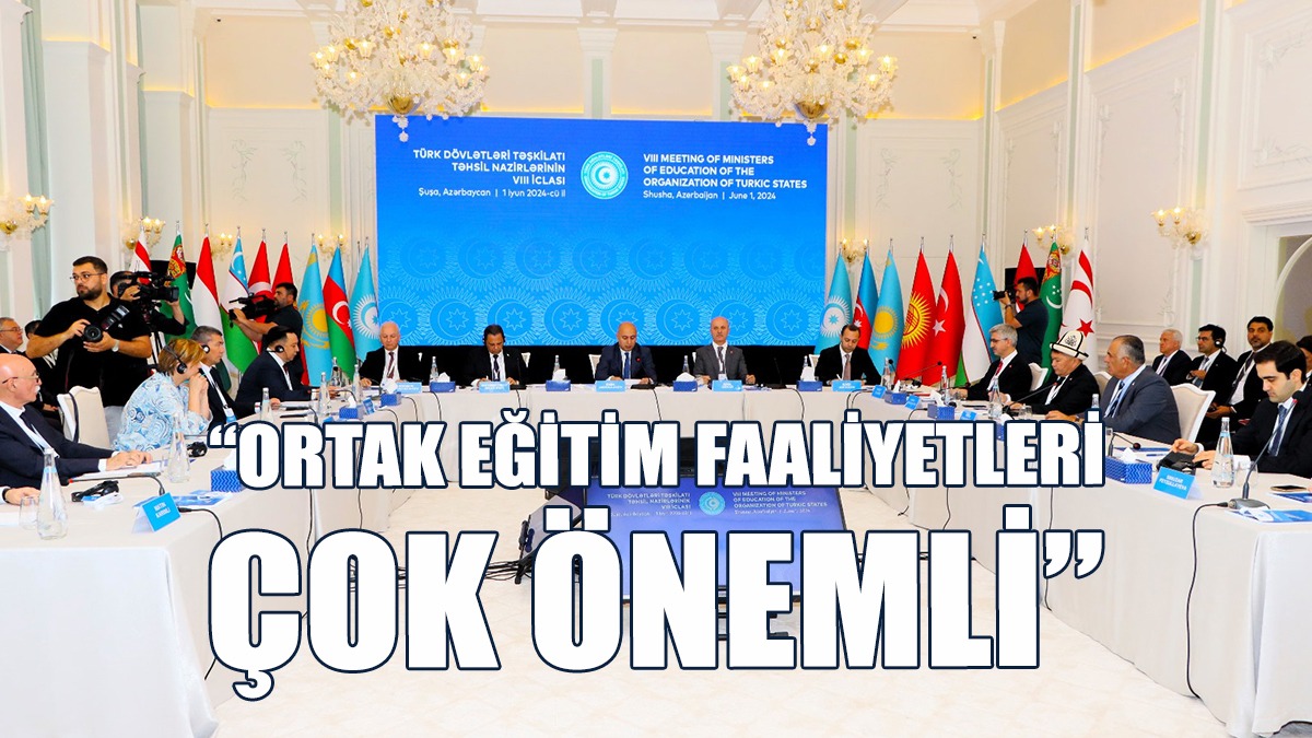 Çavuşoğlu, TDT Eğitim Bakanları 8. Toplantısı’nda Konuştu