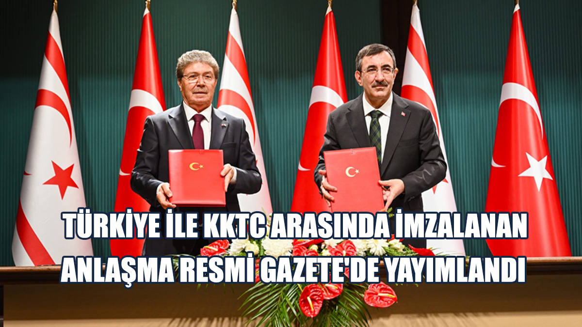 Milletlerarası Anlaşma, Erdoğan'ın İmzasıyla Resmi Gazete'de Yer Aldı