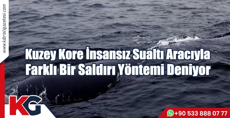 Kuzey Kore İnsansız Sualtı Aracıyla Farklı Bir Saldırı Yöntemi Deniyor