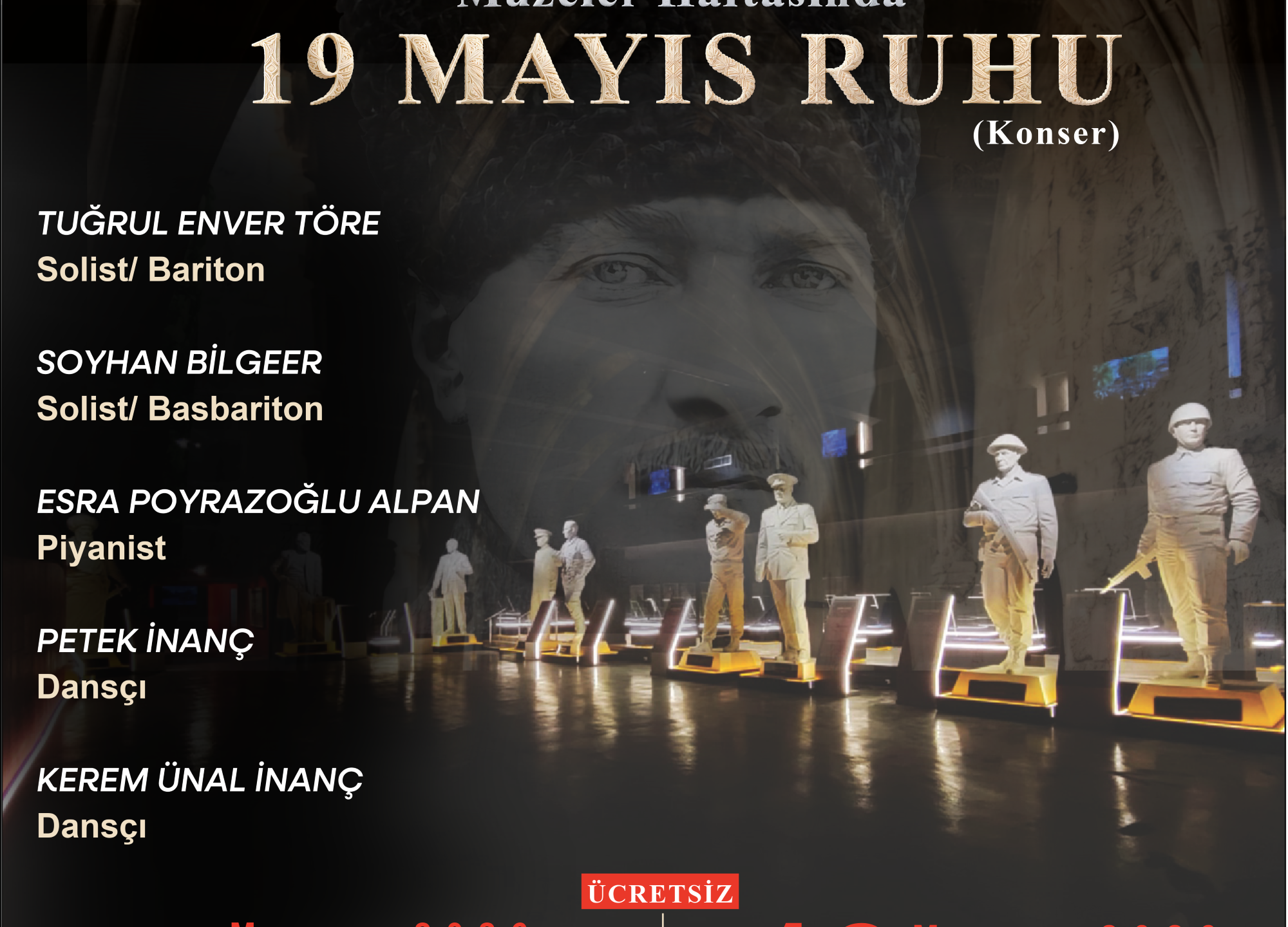 Müzeler Haftası’nda “19 Mayıs Ruhu” Konseri Girne ve Lefkoşa’da…