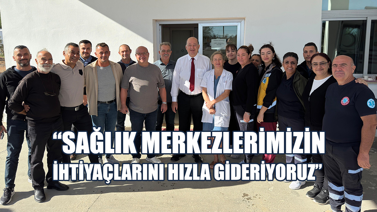 Dinçyürek, Yenierenköy Ve Dipkarpaz Sağlık Merkezlerini Ziyaret Etti