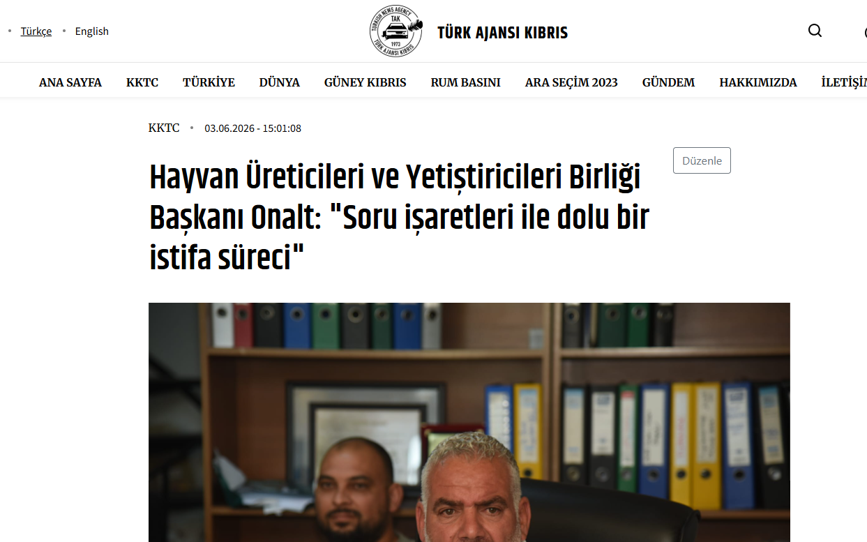 TAK’tan Birliğin iddialarına yanıt: Haber geniş şekilde servis edildi