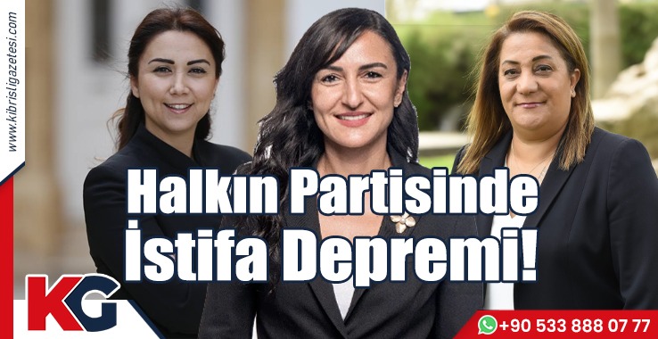 Halkın Partisinde İstifa Depremi!