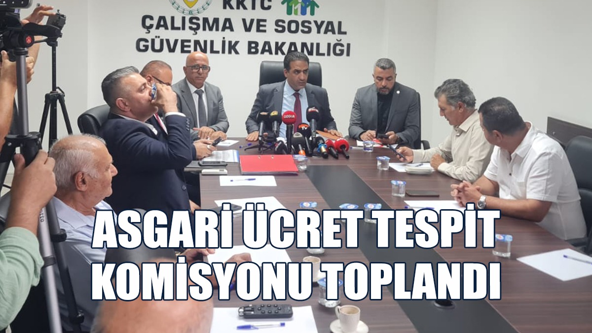 Asgari Ücret Tespit Komisyonu Yeniden Toplandı