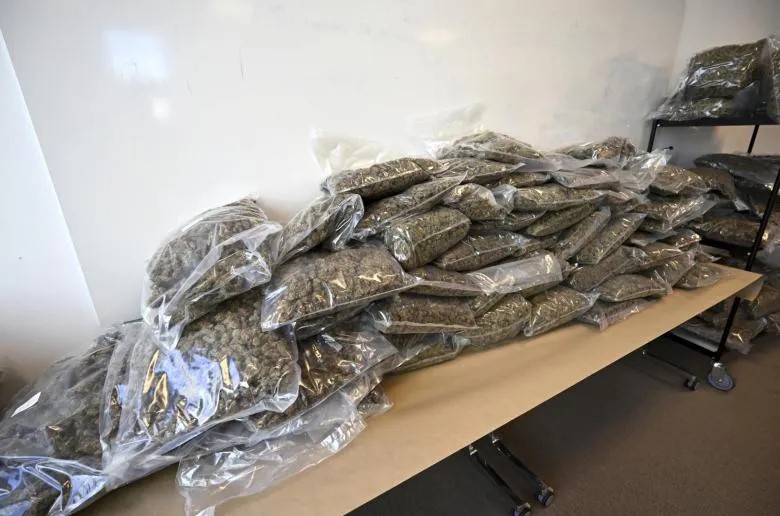 Larnaka'da 2 yolcunun bagajında 18 kiloya yakın uyuşturucu...