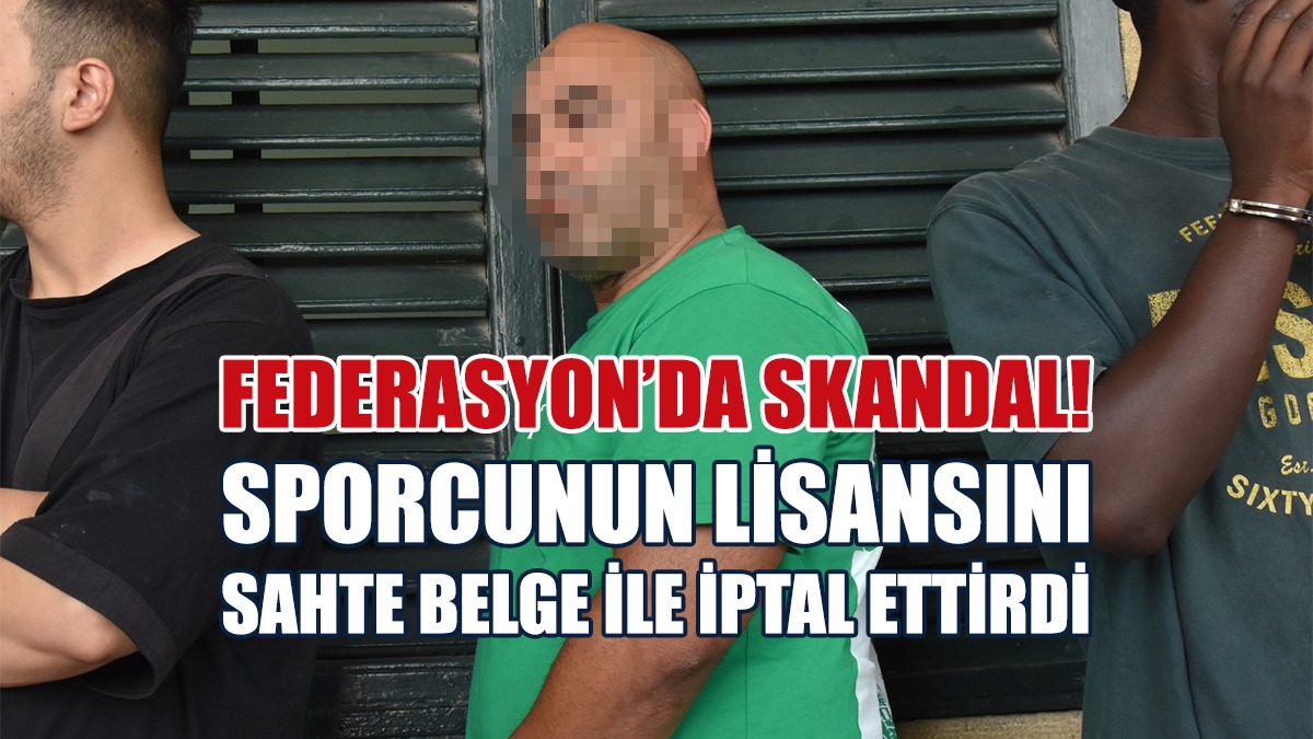 Federasyon Başkanı Tutuklandı