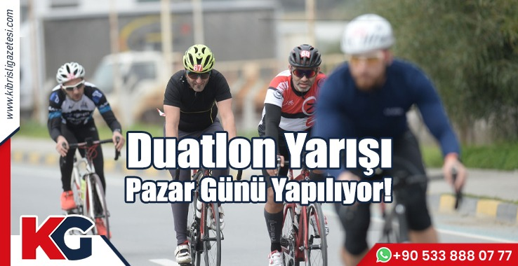 Duatlon Yarışı Pazar Günü Yapılıyor!