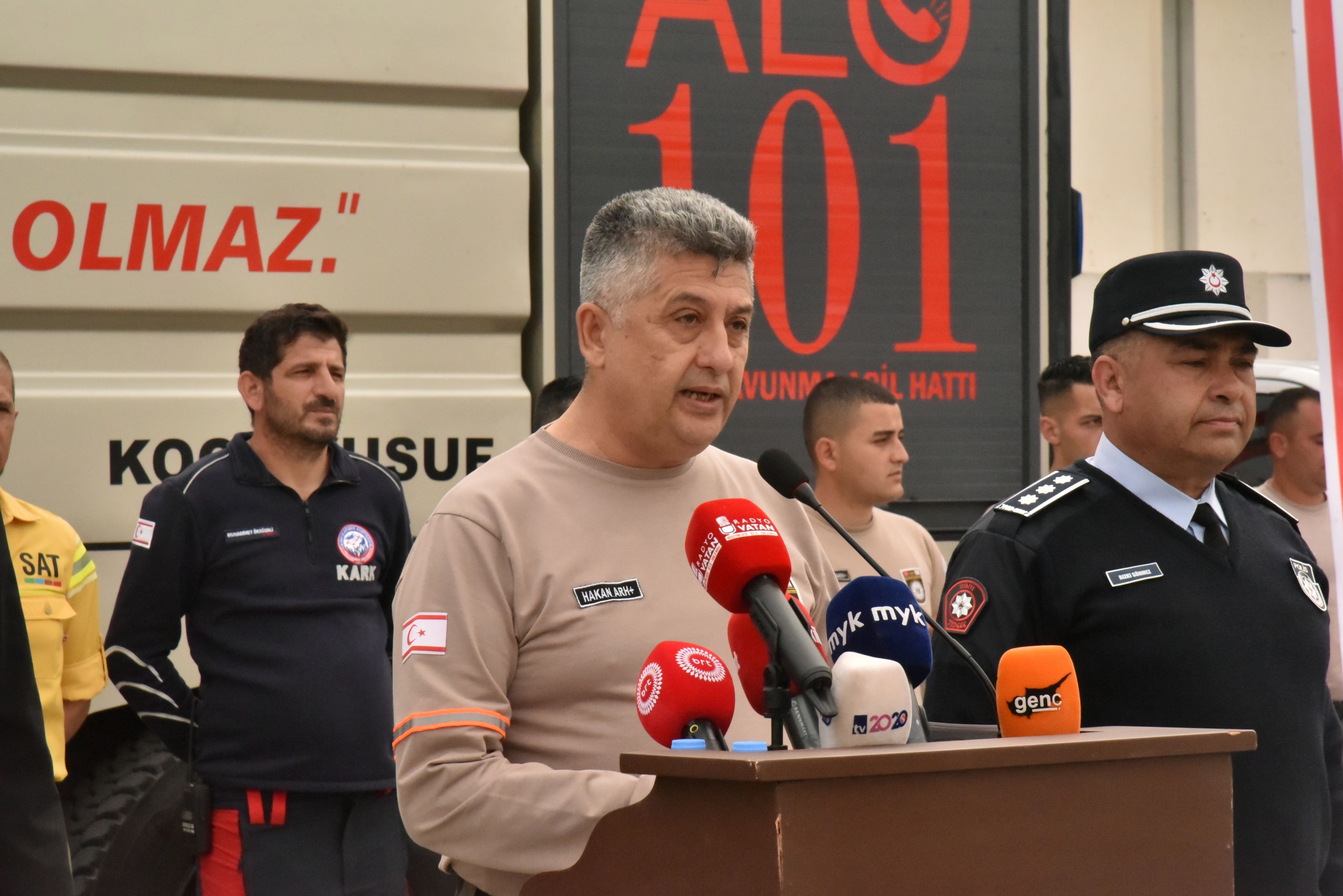 Sivil Savunma yangınlara hazır… Balaban: Anız yakılmamalı, sigara izmariti ve cam şişe atılmamalı