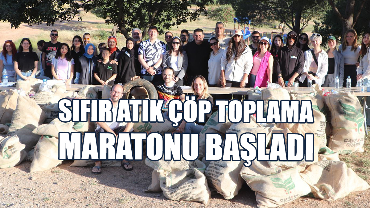 Sıfır Atık Çöp Toplama Maratonu Başladı