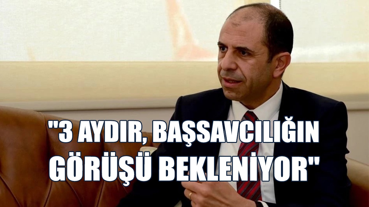 Özersay Bazı Soruşturma Dosyalarındaki Gecikmenin Nedenini Sordu