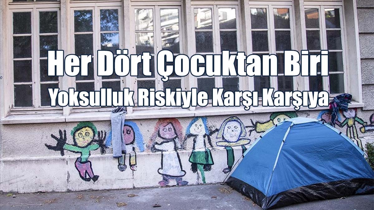AB'de Her Dört Çocuktan Biri Yoksulluk Riskiyle Karşı Karşıya