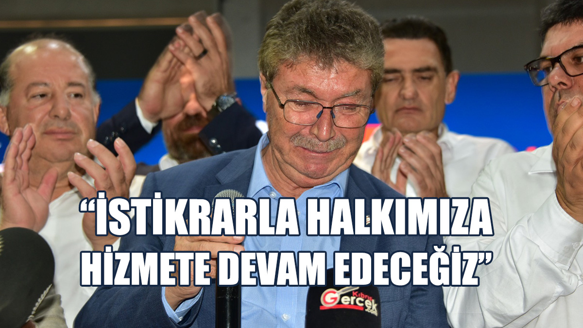 Üstel Zafer Konuşmasında Gözyaşlarını Tutamadı…