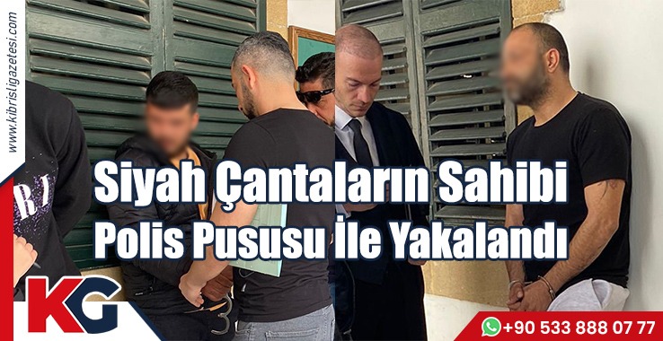 Siyah Çantaların Sahibi, Pusu İle Yakalandı!